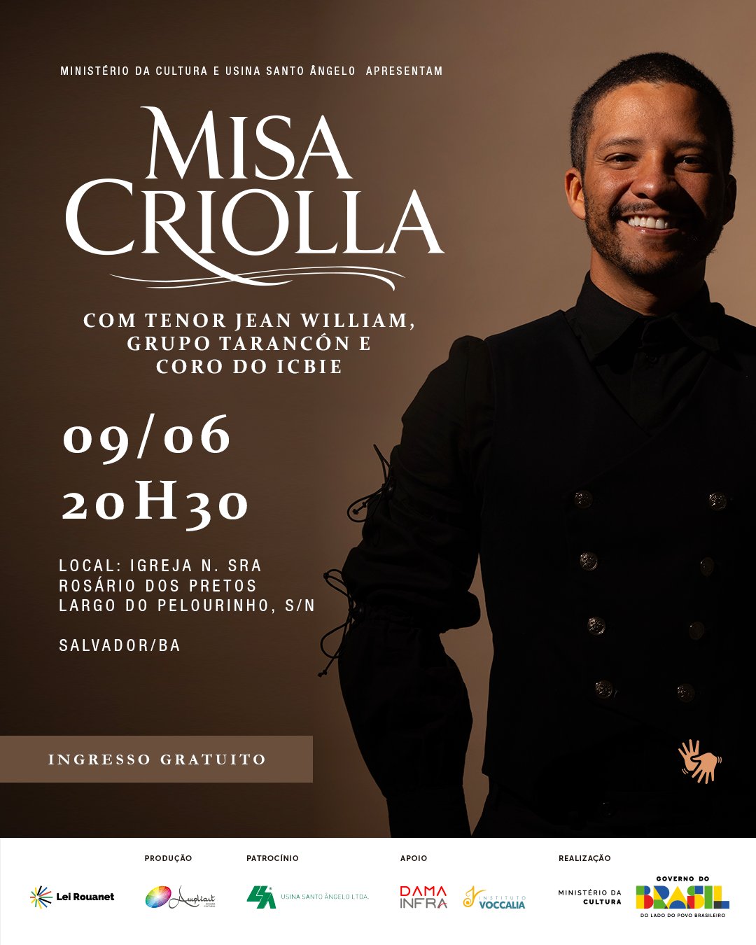 Arte de divulgação - Salvador